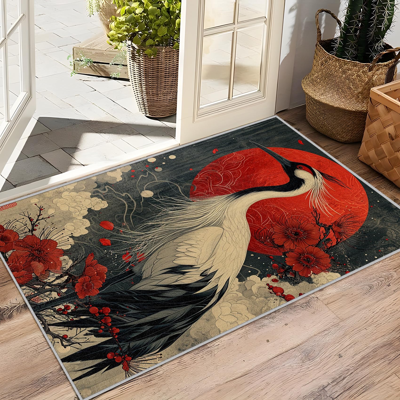 oriental flower rug carpet (120×180cm) Hauteloom New Simsbury Oriental, Traditional Living Room